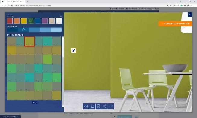 Benutzerroberfläche UI Paintwell
